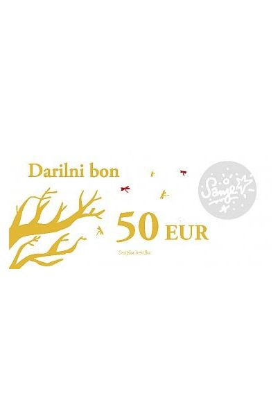 Darilni bon Sanje - 50 EUR