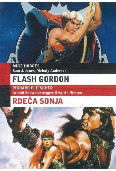 FLASH GORDON; RDEČA SONJA (DVD)
